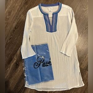 Sigrid Olsen Tunic Top and Pashmina Scarf